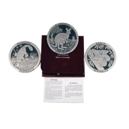 Pewter Coasters