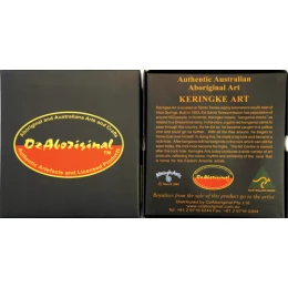 Aboriginal Coasters With Sample Presentation Box