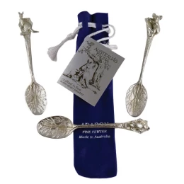Pewter Spoons & Tableware